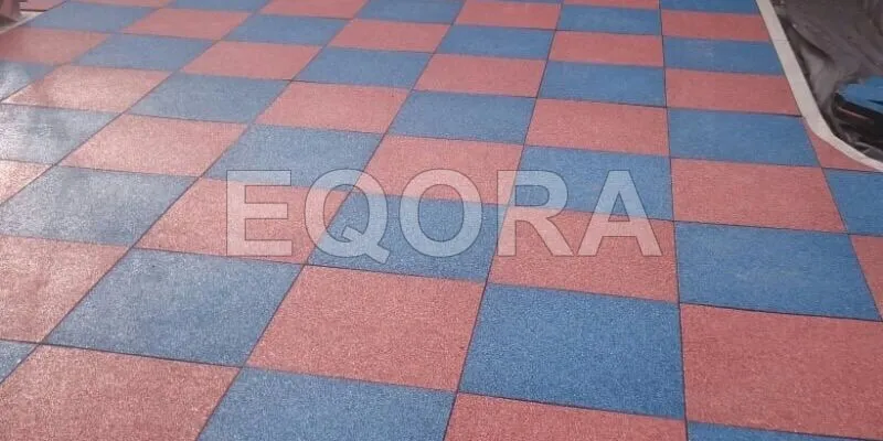 Резиновое покрытие из крошки для автосервисов в Юрюзани